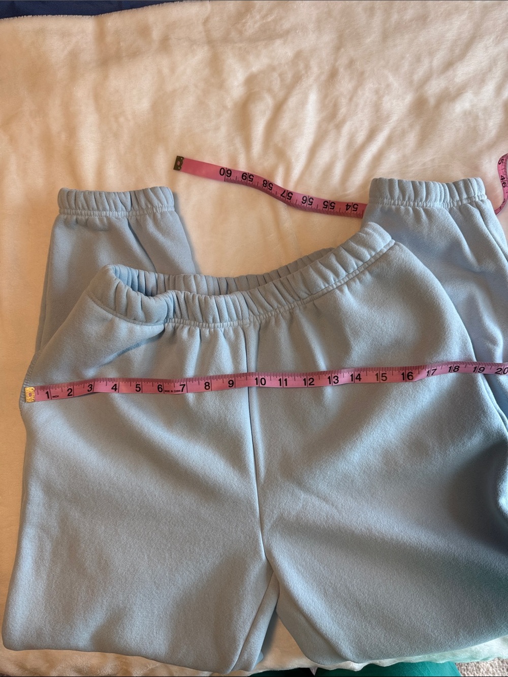 Light Blue Women's Fleece Jogger Set - Picture 7 of 14